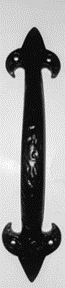 Modern Cast Iron Furniture Handle Pull <b>Knob</b> <b>Black</b> Finish Bar Shape for Bedroom Living Room Dresser Drawer Cabinet - Product Image 4