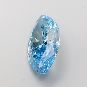 เพชรแล็บสีน้ำเงินแฟนซี 2.53 กะรัต รูปทรงมาร์คีส์ ได้รับการรับรองจาก IGI ระดับ VS1 ขัดเงาอย่างดี ผลิตด้วยเทคนิค CVD เหมาะสำหรับเครื่องประดับสุดหรู - Product Image 3