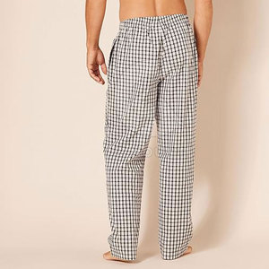 Conjunto de Pijama de Algodón para Hombre, Ropa de Dormir Transpirable y Cómoda para el Hogar, Corte Holgado, Ropa de Dormir Suave para Verano e Invierno - Product Image 2