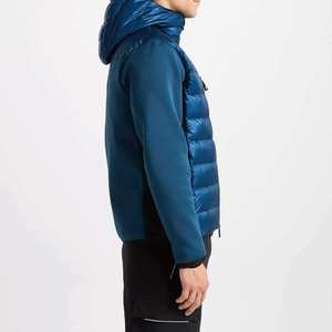 Winter Outdoor Fashion <b>Jacket</b> <b>Packable</b> Lightweight Men Puffer <b>Jacket</b> Travel Friendly Slim Fit Quilted Down Coat Hooded Warm - Product Image 5