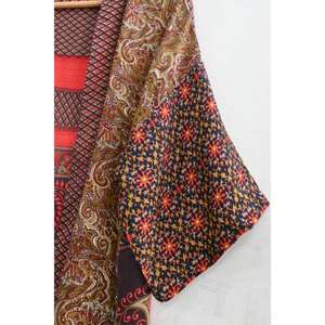 Robe de kimono en soie faite à la main de qualité supérieure pour femmes, robe de nuit courte imprimée, vêtements de nuit sexy pour mariée - Product Image 3