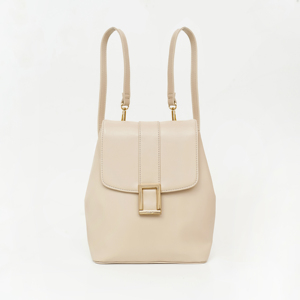 SORA BAG Women's Fashion Waterproof Square <b>Backpack</b> Synthetic <b>Leather</b> Satin Lining Buckle Closure <b>Large</b> Capacity Daily Travel - Product Image 1