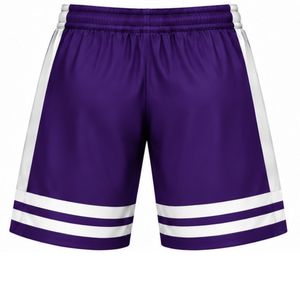 Men Purple Sublimated Ice Hockey <b>Shorts</b> <b>Polyester</b> Striped Athletic Team Sports <b>Shorts</b> Training Game Wear Sports Clothing - Product Image 2