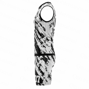 Uniformes de football 7v7 en gros, tissu respirant, impression par transfert thermique, uniformes d'équipe personnalisés, gestionnaires d'équipe - Product Image 3