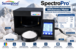 Spectrophotomètre numérique portable Sensegood SpectroPro pour la mesure de la blancheur et de la couleur, résolution de longueur d'onde de 1 nm, communication USB - Product Image 4