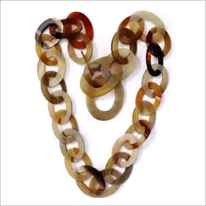 Natural Crafts <b>Cheap</b> Price Eco-Friendly Handmade Modern Horn <b>Necklace</b> for Girls Engagement Events Use - Product Image 2