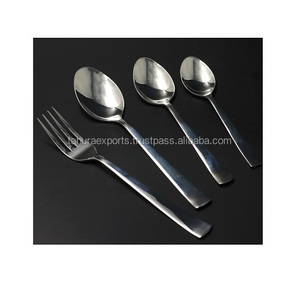 Latest 2026 Tableware Metal Stainless Steel Cutlery Set <b>Flatware</b> in Silverware Cutlery Set in Different Sizes Handmade - Product Image 6