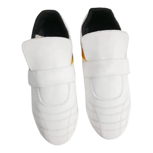 Chaussures d'arts martiaux en cuir confortables pour le taekwondo, le karaté et le judo - Écologiques, légères, résistantes à l'usure, pour adultes et enfants - Product Image 4
