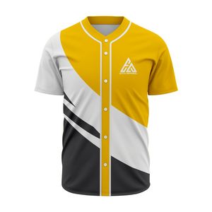 Custom Made Plus Size Polyester Sublimation <b>Baseball</b> Jersey Half Sleeves Button Quick Dry Anti Bacterial Breathable Sports - Product Image 6