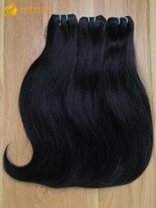 Trama de piel Remy virgen recta Natural 100%, cutícula de alta calidad, vietnamita, camboyano crudo 1B HD, modelo de encaje, paquetes humanos - Product Image 3