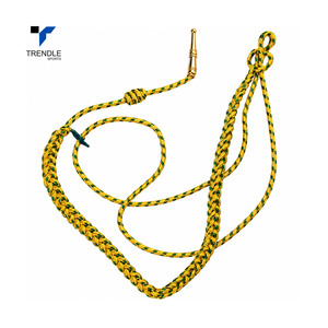 Cordón de hombro hecho a mano de alta calidad al por mayor, cordón para silbato, cordón de seguridad, color personalizado, accesorios para uniformes ceremoniales - Product Image 3
