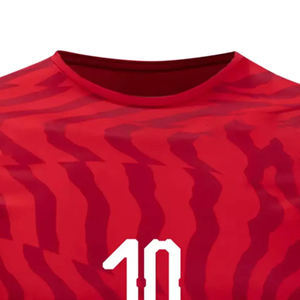 Kit de football personnalisé OEM, maillot de foot imprimé par sublimation, short 100% polyester léger, respirant, séchage rapide, entraînement et match - Product Image 4