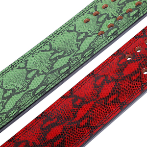 Gym <b>Weight</b>-lifting Leather Belt <b>Training</b> Bodybuilding Gym Weightlifting Belt Leather Power Lifting Belt - Product Image 3