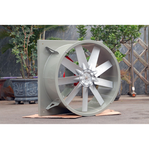 Ventilateur de toit à entraînement direct en acier inoxydable, fabrication directe Vietnam, APL-4-8D, pales en aluminium découpées au laser, prise en charge des commandes personnalisées - Product Image 1