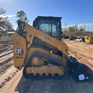 Venta al por mayor de minicargadoras Cat 246C/246D usadas en buen estado, cargadoras frontales con capacidad nominal de 7 toneladas, motor y rodamientos en oferta. - Product Image 2
