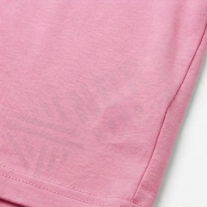 Camiseta Básica para Mujer, Lisa, Corta, 100% Algodón, Manga Corta, Cuello Redondo, Transpirable, Color Personalizado - Product Image 5