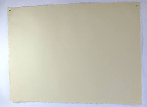 กระดาษของขวัญสีครีม ไม่มีส่วนผสมของไม้และกรด หนา 200 แกรม ทำจากเส้นใยปอกระเจา 100% เหมาะสำหรับงานศิลปะและงานฝีมือ และดีที่สุดสำหรับการเขียนพู่กัน - Product Image 3