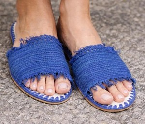 Sandales en raphia faites à la main – Artisanat marocain - Product Image 3