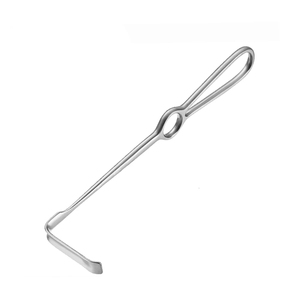 Retractor de tejido blando curvo descendente con hoja cóncava no traumática de 9 pulgadas, instrumento quirúrgico, herramienta médica para cirugía - Product Image 5