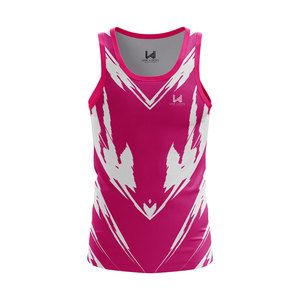 Débardeur Homme Personnalisé Col Rond Uni en Polyester Tricoté 100% Écologique Respirant Séchage Rapide Fabricant OEM ODM - Product Image 1