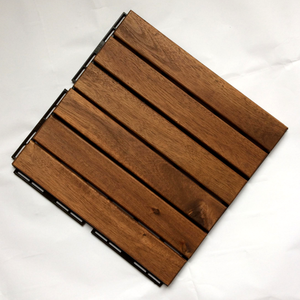 BeNK - Baldosas de Madera de Acacia Encajables Modernas de 30x30 cm, Ecológicas, Resistentes al Agua, con 1 Año de Garantía para Uso en Exteriores - Product Image 2