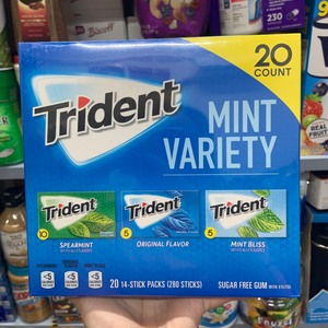 Chicle de Menta sin Azúcar, 28 Unidades, 50.4g, Sabor Menta con Xilitol, en Caja - Product Image 2
