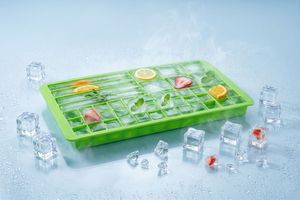 Plateau en silicone alimentaire multi-compartiments, 47 compartiments, réutilisable, écologique, organisateur flexible, pour glaçons et chocolats - Product Image 3