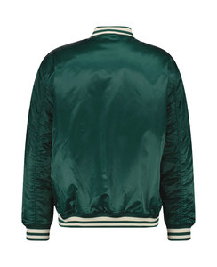 Chaqueta Deportiva de Béisbol Tipo Bomber, 100% Poliéster Satinado, Personalizable al por Mayor, Transpirable, Impermeable, con Bordado - Product Image 2
