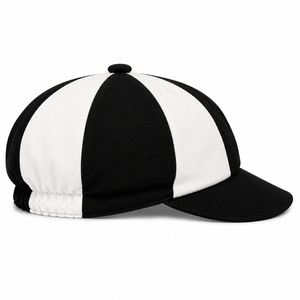 Premium Quality Solid Color Eight Panel <b>Cap</b> Vintage Cricket <b>Cap</b> <b>Plain</b> Baggy <b>Cap</b> Striped Wool Blend Winter Classic Sports Hat - Product Image 2