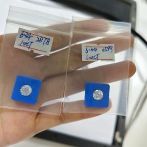 เพชรแล็บใหม่ล่าสุด 1 กะรัต สี D ความสะอาด VVS2 VS1 HPHT รูปทรงกลมเจียระไนแบบบริลเลียนท์ ได้รับการรับรอง ผลิตในห้องแล็บ สำหรับทำเครื่องประดับและแหวน - Product Image 1