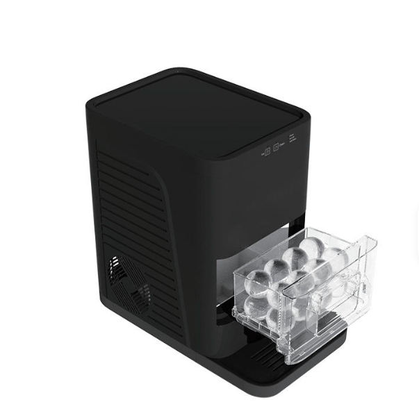 WICE Brand Home Ice Ball Maker Machine, a Magical Tool for Family Gatherings Meeting Daily Ice Needs Transparent