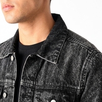 Veste en jean d'hiver pour homme au meilleur prix, design de logo personnalisé, haute qualité, couleur unie, streetwear, vestes en jean classiques pour homme, légères