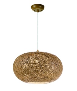 Fabricante mayorista de lámparas colgantes de metal acanalado personalizadas de bronce ofrece luces de techo de cúpula estriada al por mayor OEM - Product Image 1