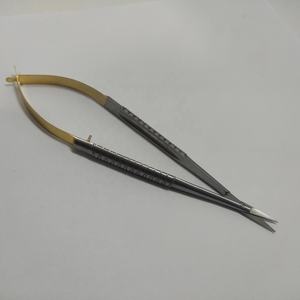 Tijeras de Microcirugía Dental, Tijeras Manuales con Resorte de 15 cm, Acero Inoxidable de Grado Médico de Alta Calidad, Agarre Ergonómico - Product Image 3