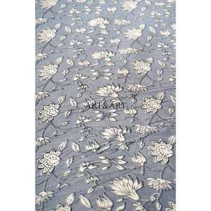 Tela de Algodón Orgánico con Hermosa Estampado a Mano y Colores Vibrantes, Estilo Dobby Ligero para Camisas y Cortinas para Niños - Product Image 4