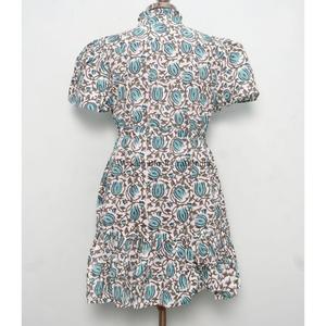 Vestidos Cortos Casuales y Sexys para Mujer, de Alta Calidad, Personalizables al por Mayor, con Estampado Floral, Manga Corta y Corte Ajustado - Product Image 6