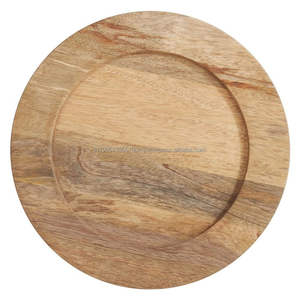 Vente en gros de bois d'acacia et de manguier écologique de haute qualité pour assiette de chargement Meilleure finition polie Vaisselle en bois Vaisselle - Product Image 4