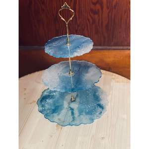 Luxury Resin <b>Cake</b> Stand for Premium Tabletop Display <b>Cake</b> <b>Decorating</b> <b>Supplies</b> - Product Image 6