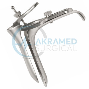 Espéculo vaginal de acero inoxidable al por mayor, con apertura lateral, reutilizable, instrumentos de examen ginecológico y obstétrico para cirugía - Product Image 5