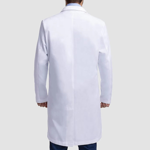 Bata de Laboratorio Médica de Color Sólido para Hospital, la Más Vendida, Tejido Transpirable y Duradero, Bata de Laboratorio Unisex de Alta Calidad - Product Image 4