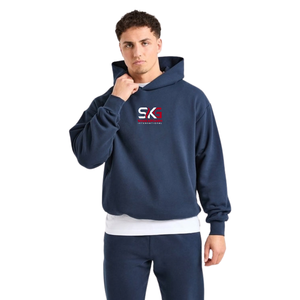 Sudadera con Capucha Gris Jaspeado para Hombre, Sudadera con Capucha de Manga Larga, Informal, para Invierno, Estilo Urbano - Product Image 5