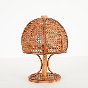 Boho decor night lights rattan desk <b>lamps</b> luxury bed side table <b>lamp</b> from Vietnam producer - Product Image 2