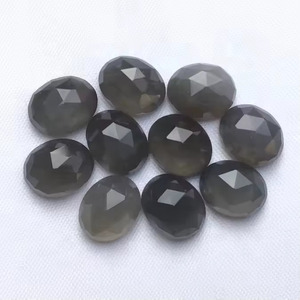 Mejor Precio de Fábrica Piedra Lunar Gris Natural 3x5mm Cabujones Ovalados de Corte Rosa Calibrados Certificados por Terceros Gemas Sueltas Curativas - Product Image 3