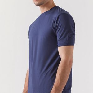 Camisetas Personalizadas 100% Algodón para Hombre, Transpirables, Ecológicas, Antiencogimiento, con Logotipo Personalizado, de Secado Rápido, para Gimnasio, Ejercicio y Fitness - Product Image 3