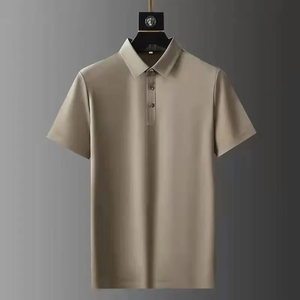 ชุดกีฬาฤดูร้อนไซส์ M-4XL สำหรับผู้ชาย แฟชั่นเสื้อโปโลสีพื้น กางเกงขายาว ชุดเสื้อผ้าผู้ชาย - Product Image 4