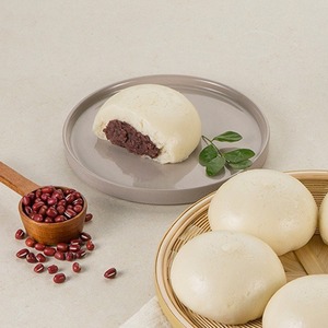 [MILWON] Panecillo Coreano al Vapor de Trigo 500g con Textura Suave y Masticable para Café, Tiempo del Té y Aperitivos de Panadería - Product Image 1