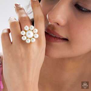 PRAO Oceanic Bague perle taille ajustable - Product Image 5