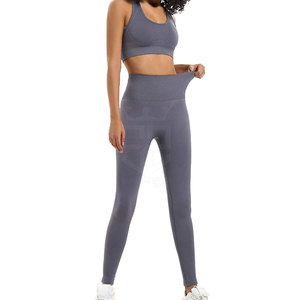 Conjunto de yoga para mujer de talla grande, transpirable y de secado rápido, servicio OEM, ropa profesional, de Sundar Puri Sports - Product Image 2