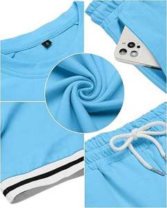 ROYAL SPORTS Mens Summer Streetwear Fitness <b>Set</b> O Neck T-Shirts Short <b>Set</b> Breathable Cotton Spandex Gym Workout Fit <b>Twins</b> <b>Sets</b> - Product Image 4