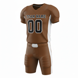 Custom Sublimated Breathable American Football Uniform Full Set Personalized Team Jersey Pants Front High Performance - Product Image 4